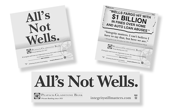 All’s Not Wells” news-style graphic illustrating how internal pressure can trigger scandals and destroy external trust.