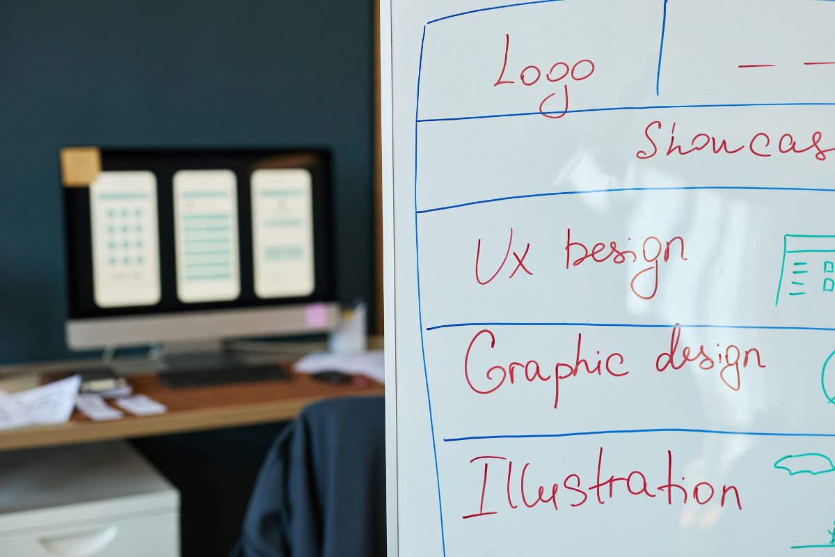 Design system components used across website pages
