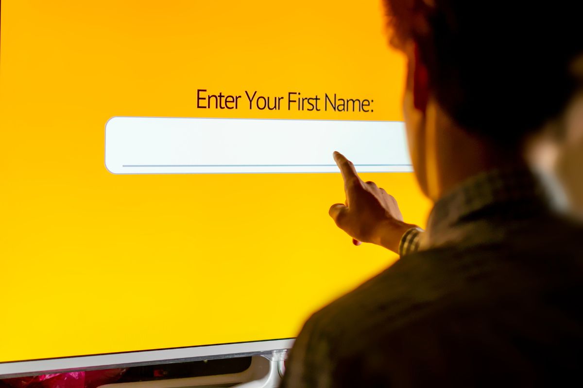 UI design elements such as typography, spacing, and buttons shaping user perception of a brand
