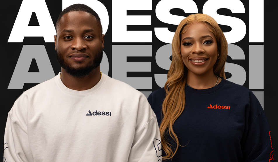 Portrait of Adessi founders David and Esther demonstrating authentic founder storytelling.